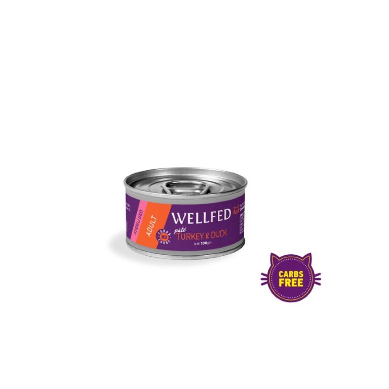 Sterilised – Turkey & Duck (12 μηνών – 7 ετών) 100gr