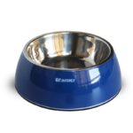 Μπολ Φαγητου Διπλησ Χρησησ Για Σκυλο Χρωμα Μπλε Deluxe Dual Bowl Blue  L 700/900 Ml