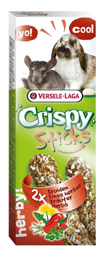 Crispy Sticks Rabbits Chinchillas Herbs 2 Pcs 110G 300Dpi