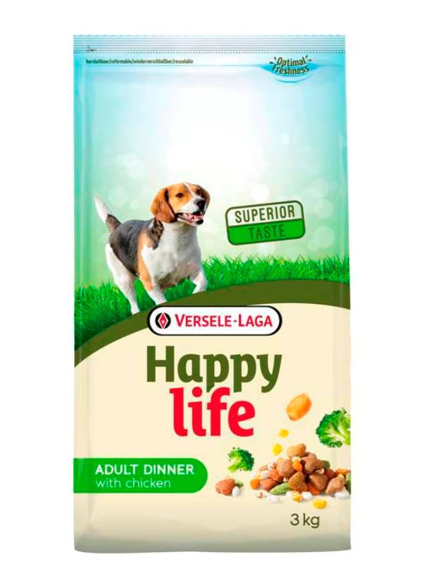 Happy Life Adult Chicken Dinner 3Kg