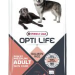 Ξηρα Τροφη Σκυλου Opti Life Adult Skin Care Medium & Maxi Salmon & Rice 12.5Kg