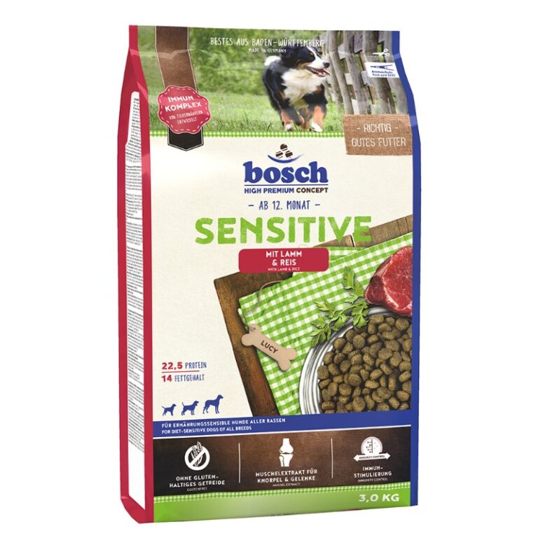 Bosch ‘Sensitive Lamb & Rice’ 3kg