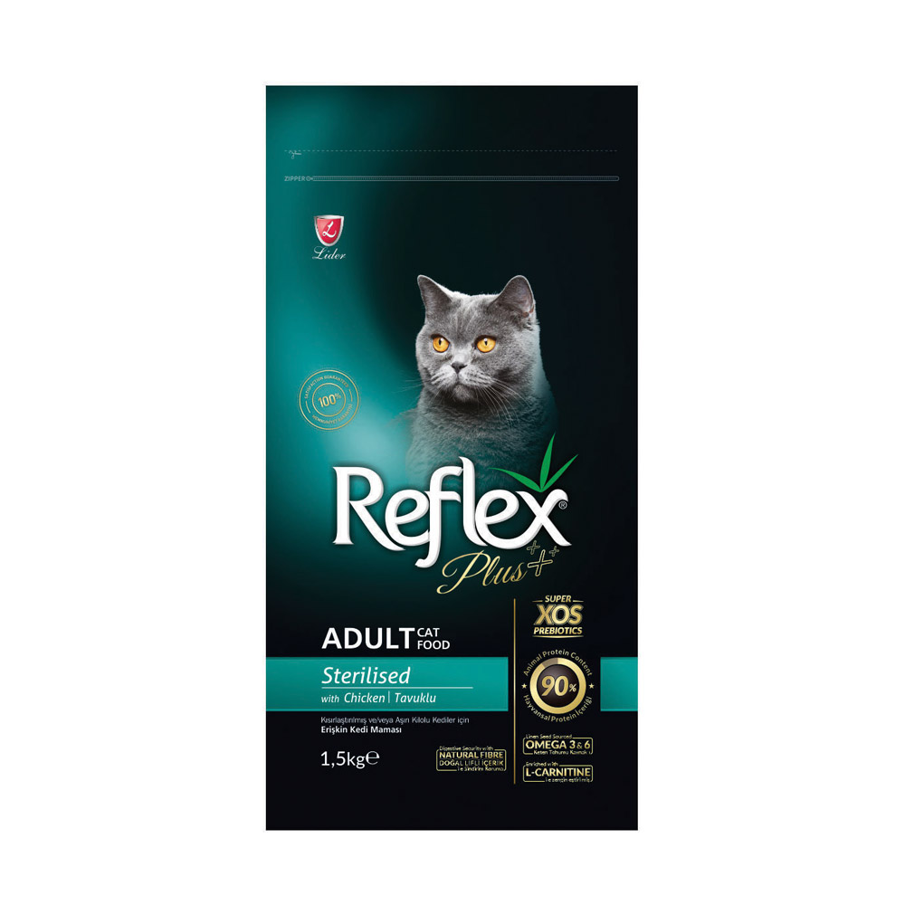 Reflex Plus Cat Adult Sterilised Chicken 1.5Kg Zoopat