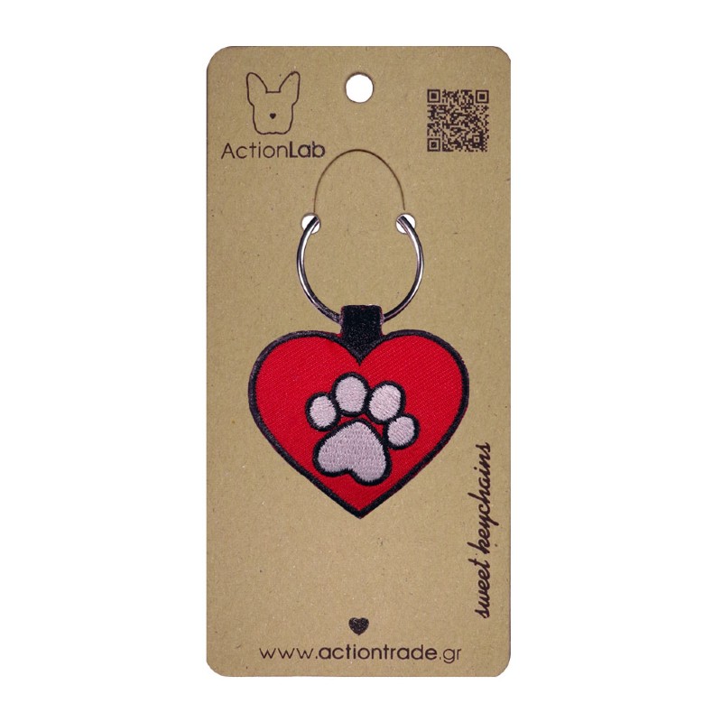 Paw Heart Red 1