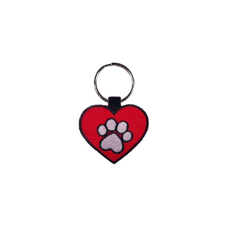 PAW HEART RED 2