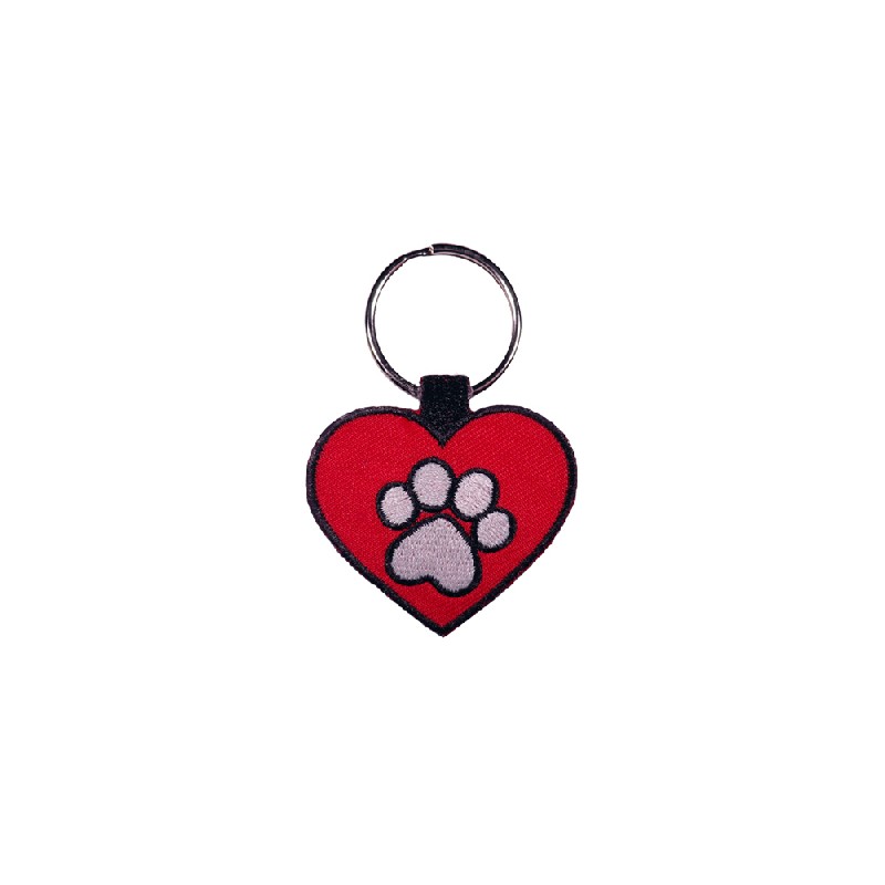 Paw Heart Red 2