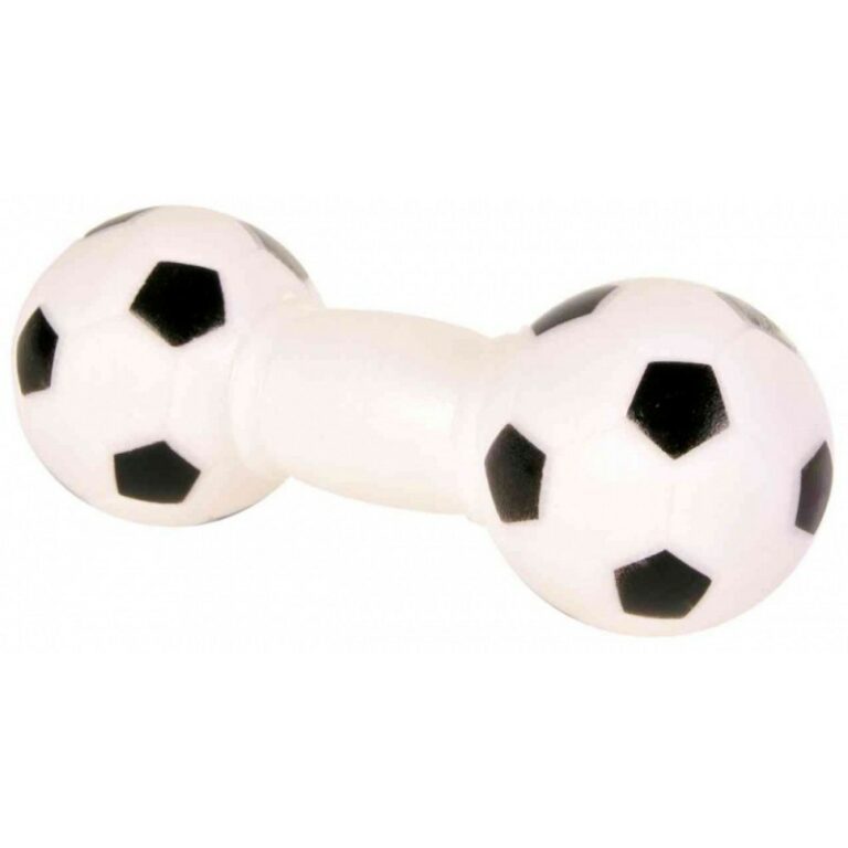 trixie-soccer-dumbbell-3359-dog-toy-15cm