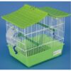 Κλουβί Ωδικών Πτηνών Με Πλαστική Άσκεπη Πρασινο