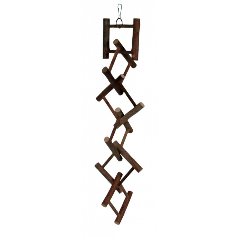 Ξύλινη Κρεμαστή Σκάλα Trixie Με 12 Σκαλοπάτια Διαστάσεων 58Cm