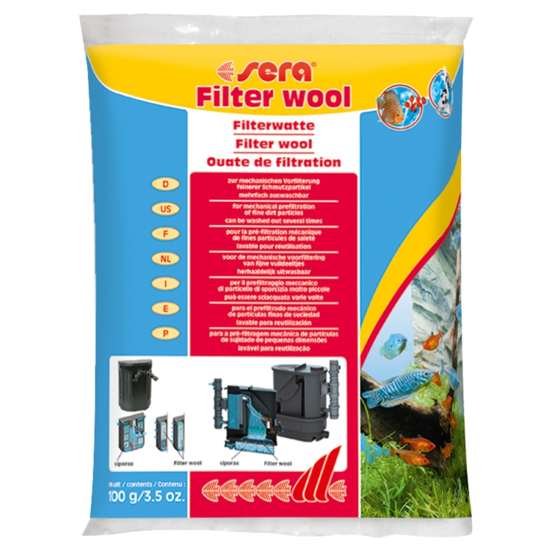 Υαλοβάμβακας Sera Filter Wool 100Gr