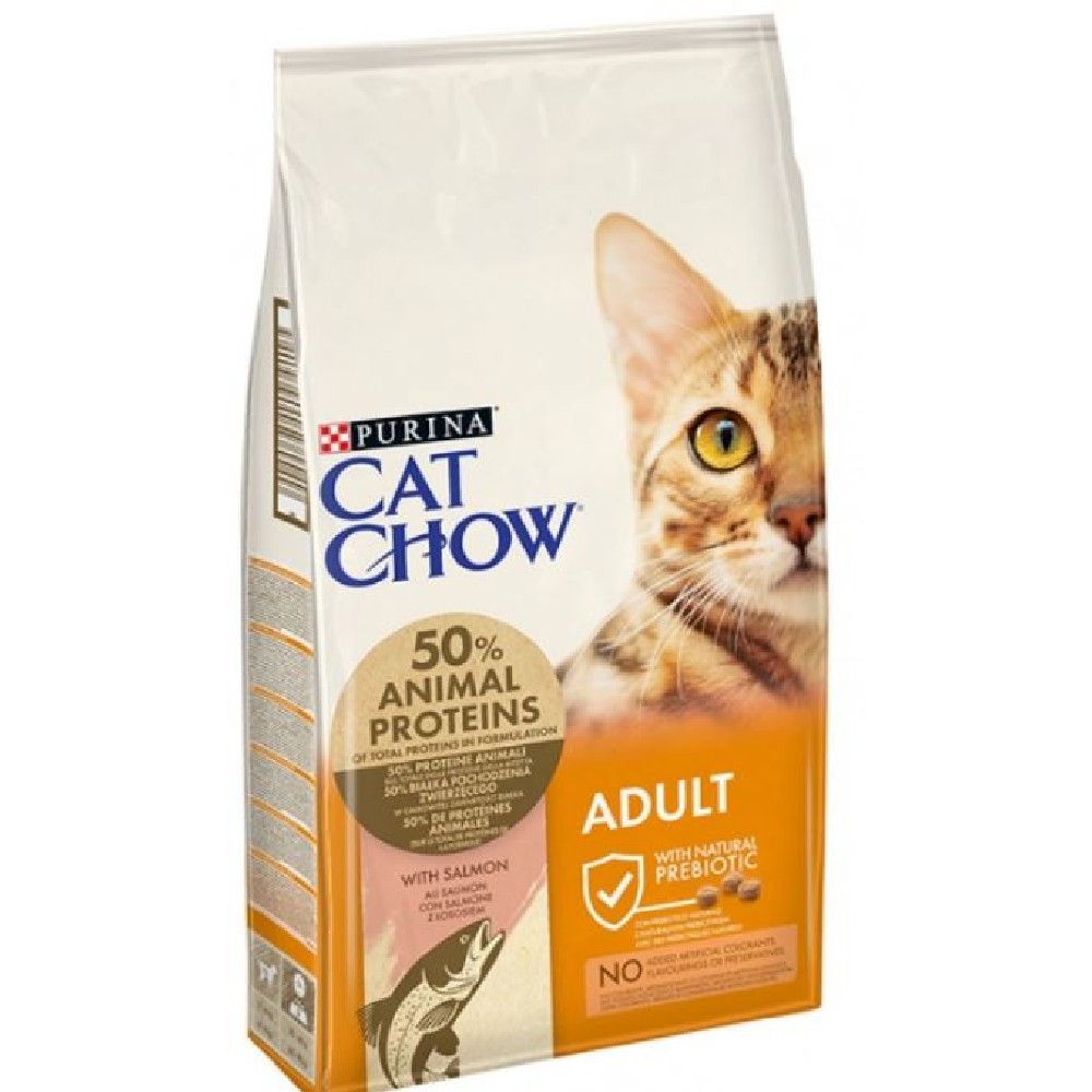Pethellas Purina Cat Chow Adult Σολομός Τόνος