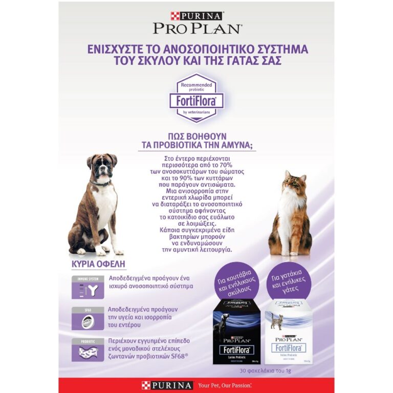 pethellas_Διατροφικό Συμπλήρωμα για Σκύλους Purina Pro Plan Veterinary Diets Fortiflora1gr (2)