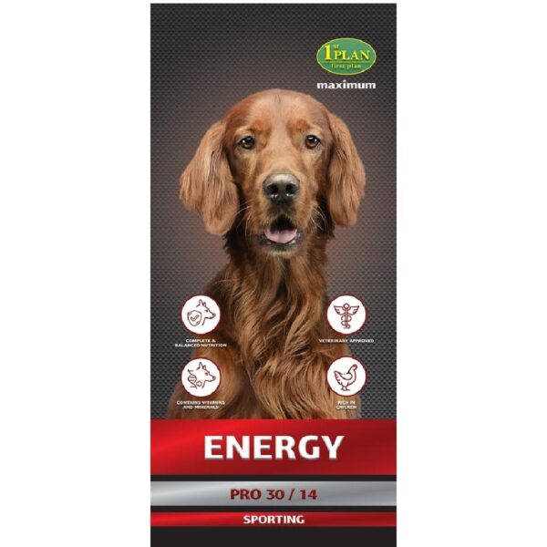 Ξηρά Τροφή Σκύλου Energy First Plan 20Kg 30-14