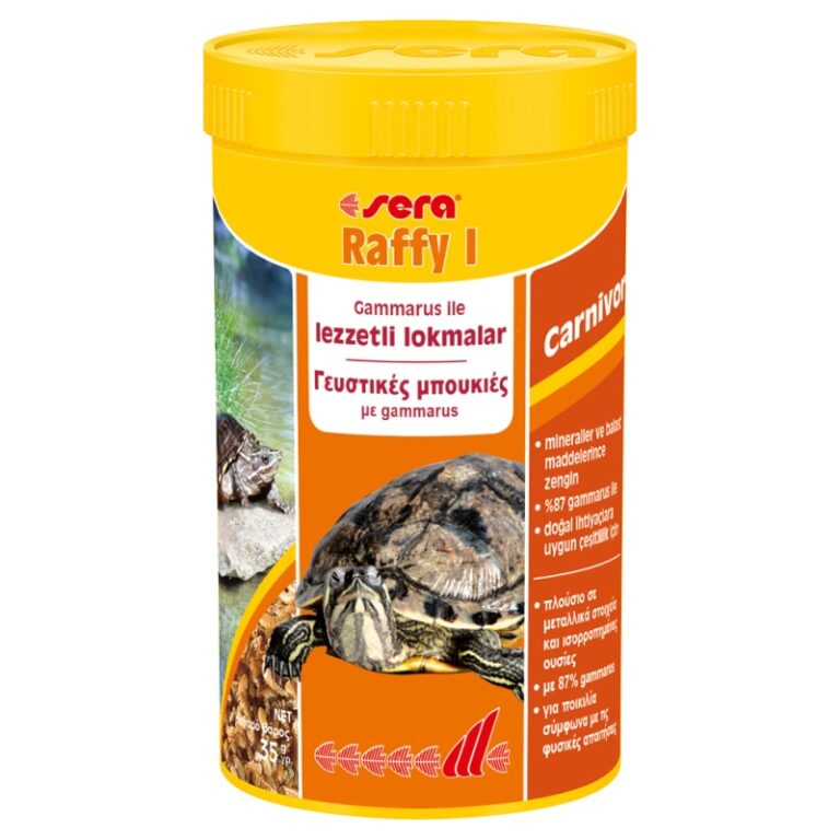 PETHELLAS_Τροφή χελώνας γαρίδα gammarus Sera Raffy I 250ml