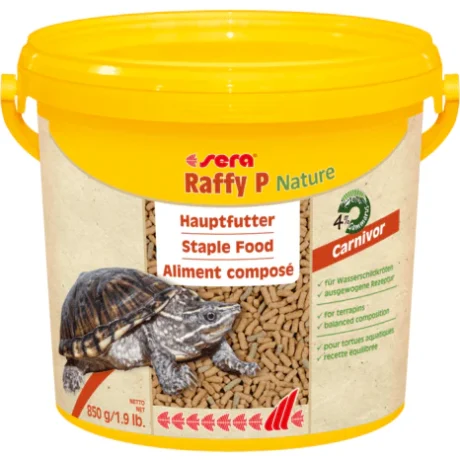 Sera Raffy P Nature Pellet Stick Τροφή Χελώνας 850gr