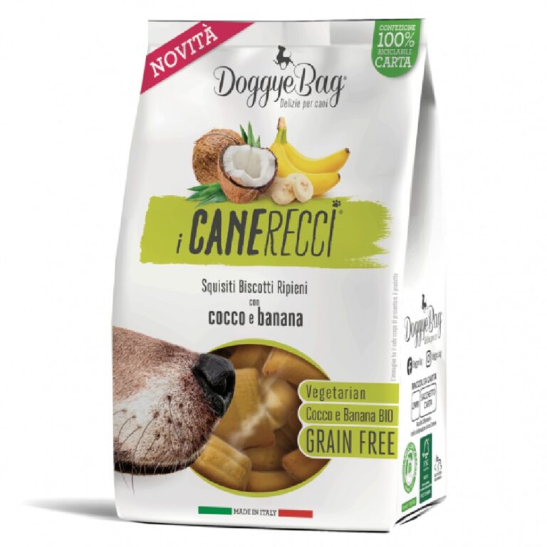 pethellas_ΜΠΙΣΚΟΤΑ ΣΚΥΛΟΥ GRAIN FREE με καρύδα και μπανάνα – I CANERECCI 180gr
