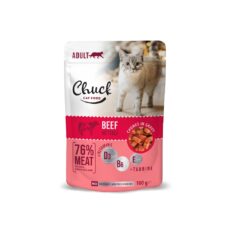 Pethellas Chuck Pouch Adult Beef 100G