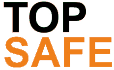 Top safe logo