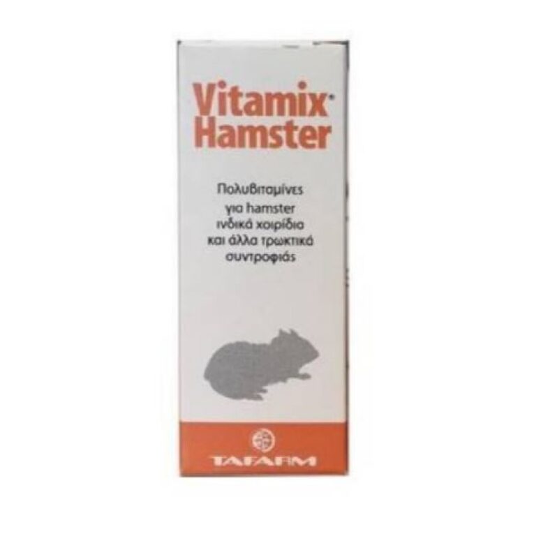 Tafarm Vitamix Hamster Πολυβιταμίνες τρωκτικων 15ml -Pethellas