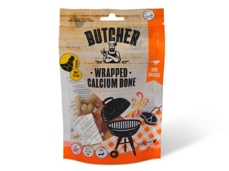 Vadigran Butcher BBQ Chicken Wrapped Calcium Bone Mini 70gr