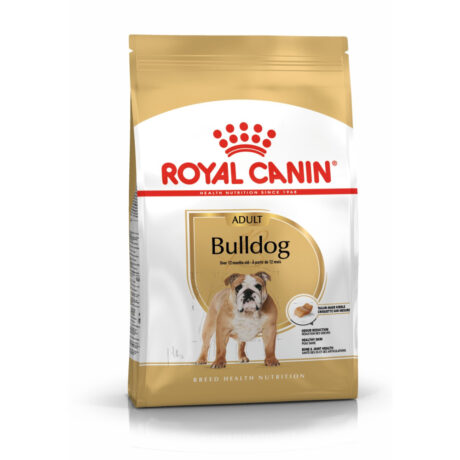 Royal Canin Adult Bulldog Ξηρά Τροφή Σκύλου με Πουλερικά & Ρύζι 12kg