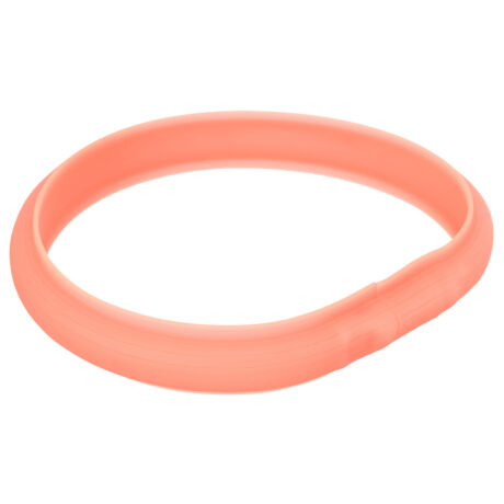 Trixie Λαμπερό Κολάρο USB Medium/Large Κοραλί 50cm/30mm