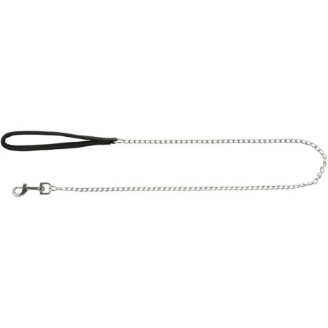 Trixie Οδηγός Αλυσίδα με Nylon Χειρολαβή Μαύρο Large/XLarge 1.00m/4mm