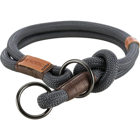 Trixie Be Nordic Ημι-πνίχτης Σκούρο Γκρι/Καφέ 40cm/8mm