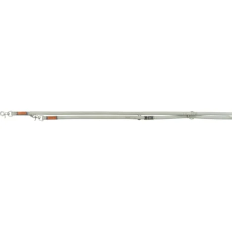 Trixie Be Nordic Οδηγός Αυξομειούμενος Δερμάτινος Γκρι Medium/Large 2.00m/20mm
