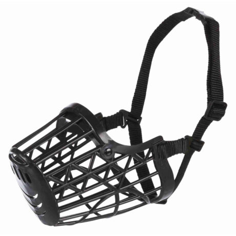 Trixie Φύμωτρο Πλαστικό Μαύρο Medium 22cm