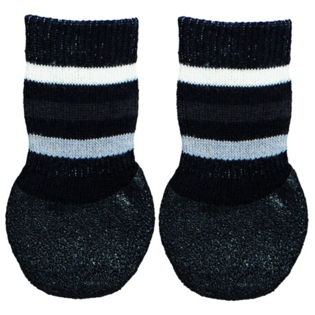 Trixie Κάλτσες Αντιολισθητικές XSmall/Small Μαύρες 2τμχ