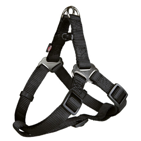 Trixie Premium One Touch Σαμαράκι XSmall/Small Μαύρο 30–40cm/10mm