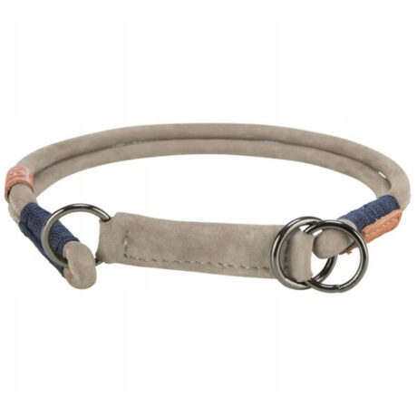 Trixie Be Nordic Ημι-πνίχτης Δερμάτινος XSmall/Small Μπεζ 30cm/5mm
