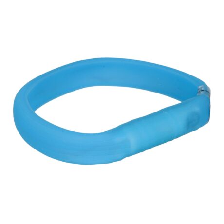 Trixie Λαμπερό Κολάρο USB Medium/Large Μπλε 50cm/30mm