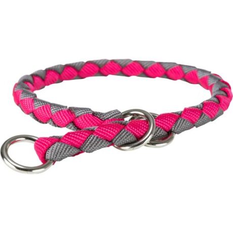 Trixie Cavo Ημι-πνίχτης Fuchsia/Graphite Medium 39-45cm/12mm