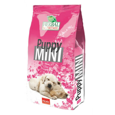 Premil Herbal Puppy Mini Ξηρά Τροφή Σκύλου με Πουλερικά 12kg
