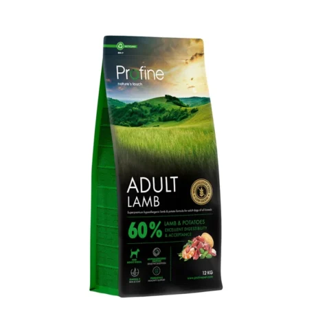 Profine Dog Adult Lamb & Potatoes Ξηρά Τροφή Σκύλου με Αρνί & Πατάτα 12kg