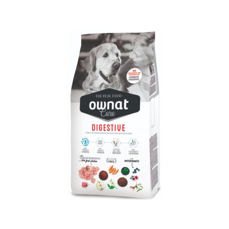 Ownat Care Digestive Ξηρά Τροφή για Σκύλους με Κοτόπουλο 10kg