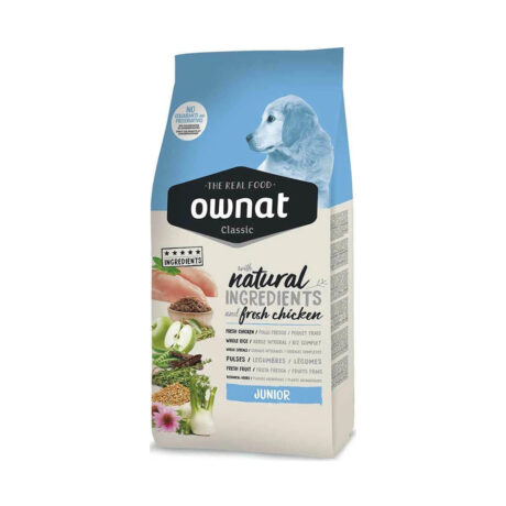 Ownat Classic Junior Ξηρά Τροφή για Σκύλους με Κοτόπουλο 12kg