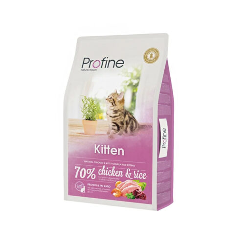 Profine Kitten Ξηρά Τροφή για Γατάκια με Κοτόπουλο & Ρύζι 10kg
