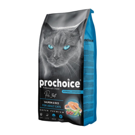 ProChoice Pro 34 Adult Ξηρά Τροφή Γάτας με Σολομό 15kg
