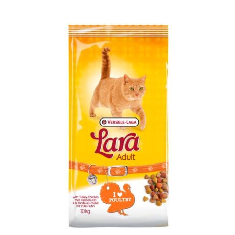 Lara Adult Ξηρά Τροφή Γάτας Γαλοπούλα & Κοτόπουλο 10kg
