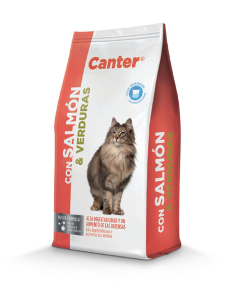 Canter Adult Salmon & Vegetables Ξηρά Τροφή Γάτας με Σολομό & Λαχανικά 20kg
