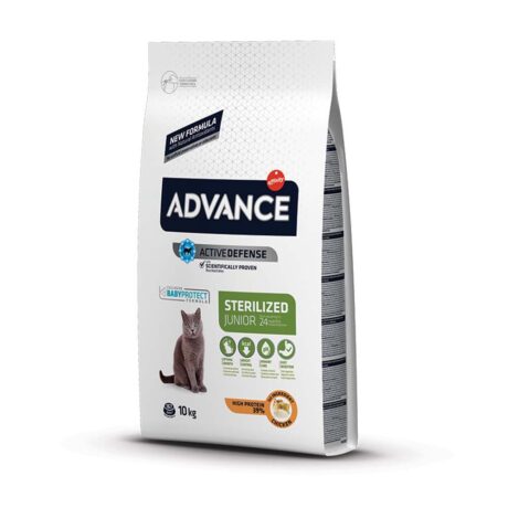 Advance Cat Sterilized Young Ξηρά Τροφή Γάτας με Κοτόπουλο 10kg