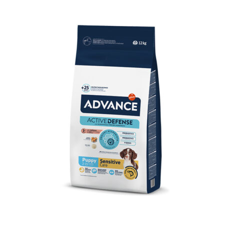 Advance Puppy Sensitive Salmon & Rice Ξηρά Τροφή Σκύλου με Σολομό & Ρύζι 12kg