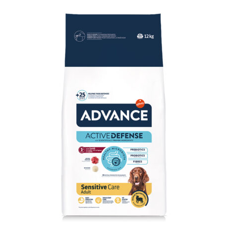 Advance Dog Sensitive Med/Max Lamb & Rice Ξηρά Τροφή Σκύλου με Αρνί & Ρύζι 12kg