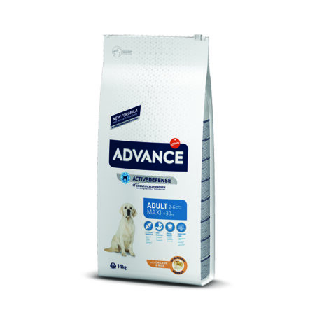 Advance Dog Adult Maxi Ξηρά Τροφή Σκύλου με Κοτόπουλο 14kg