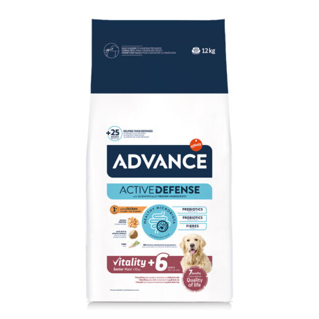 Advance Dog Senior Maxi Ξηρά Τροφή Σκύλου με Κοτόπουλο 12kg