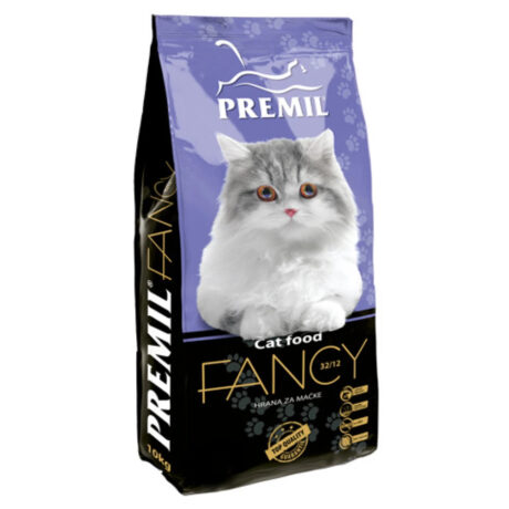Premil Super Premium Fancy Ξηρά Τροφή Γάτας με Κοτόπουλο & Γαλοπούλα 10kg