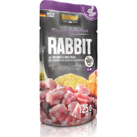 Belcando Finest Selection Υγρή Τροφή Σκύλου με Κουνέλι σε Φακελάκι 125gr